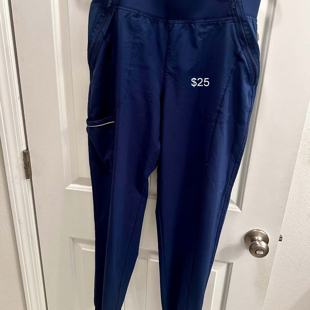 Cherokee Infinity Mid Rise Tapered Jogger Navy L